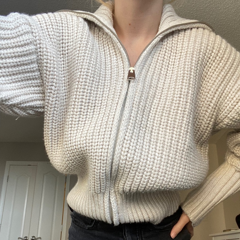 Zara chunky knit sweater